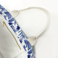 The Live and Love Tote, Signature Pineapple, Coated Canvas