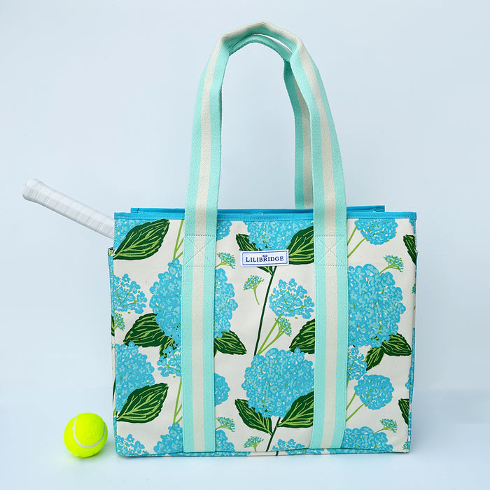 The Tennis Bag, Hydrangea Blue