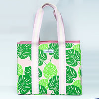 The Tennis Bag, Pink Monstera