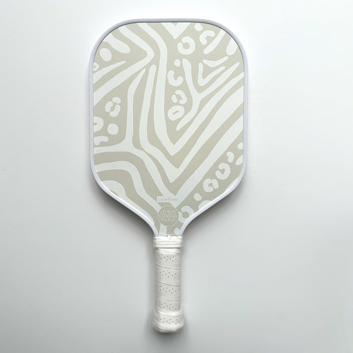 Costal Pickle, Pickleball Paddle, Zebra Cat Neutral