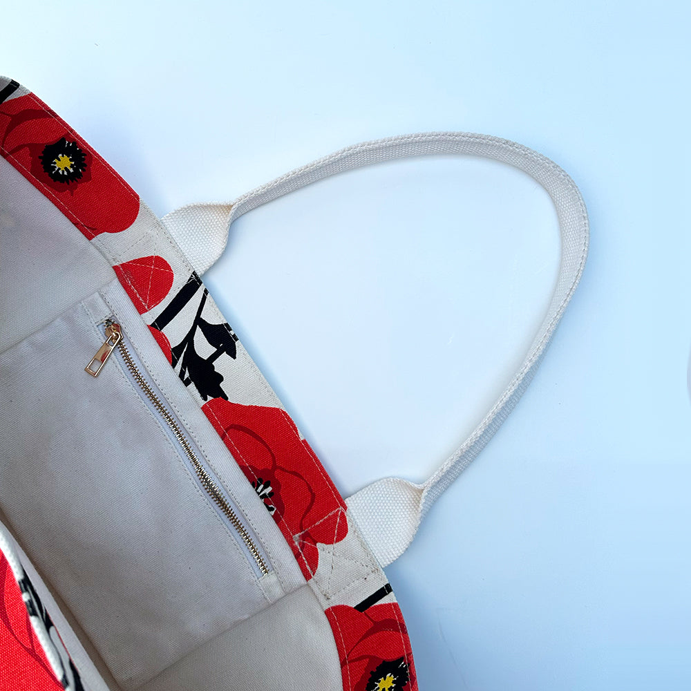 The Live and Love Tote, Poppy