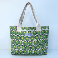 The Live and Love Tote, Tennis 2, Coated Canvas