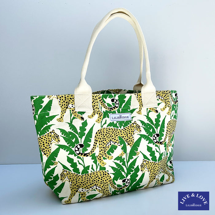 The Live and Love Tote, Cheetah Jungle