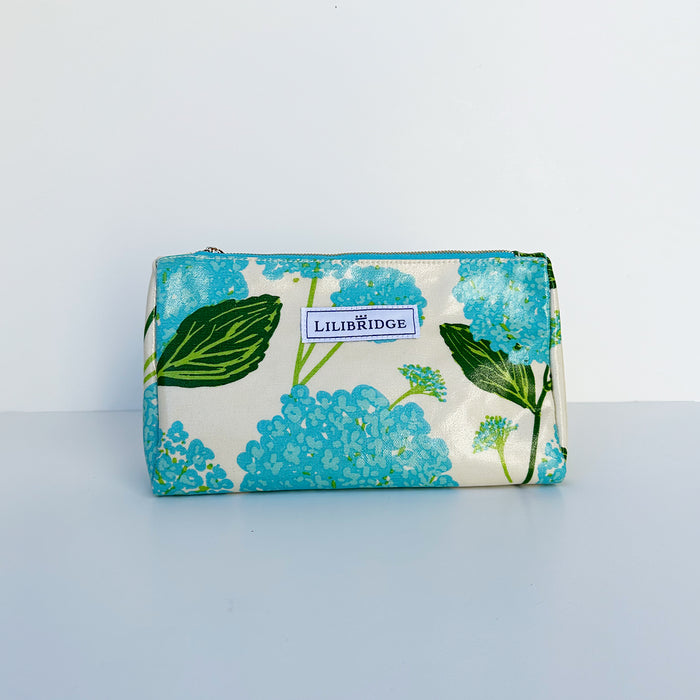 The Makeup Bag, Hydrangea Blue