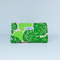 The Makeup Bag, Pink Monstera