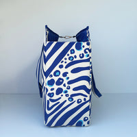 The Tennis Bag, Zebra Cat Blue