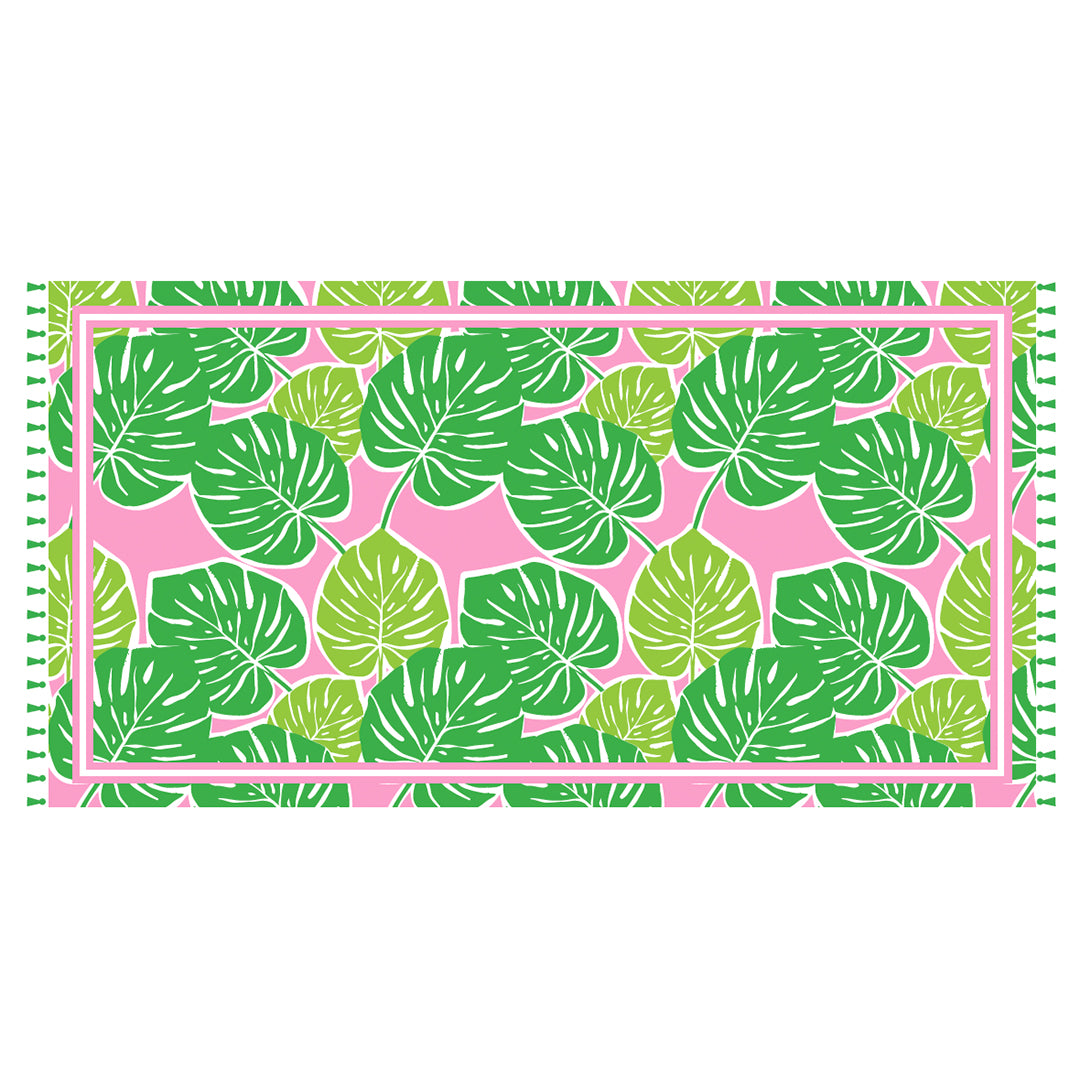 The Bahamas Wrap, Pink Monstera