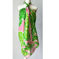 The Bahamas Wrap, Pink Monstera