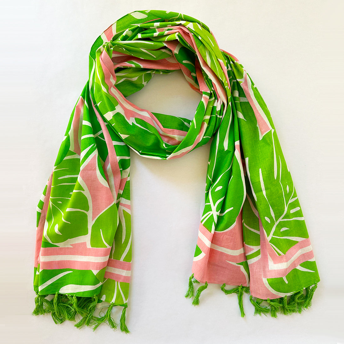 The Bahamas Wrap, Pink Monstera