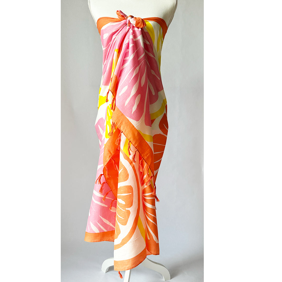 blue dress for baby girl Lena Sarong Dress