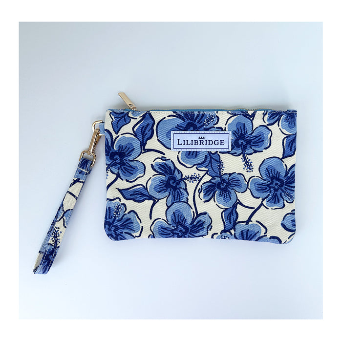 The Wristlet, Hibiscus Blue